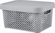 Корзинка для хранения Plast Team коллекция STOCKHOLM, 5л, 265х195х140 (PT5006)