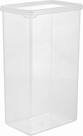 Банка для сыпучих продуктов Plast Team коллекция HELSINKI, 1,65 л, 125х85х210 (PT1708)