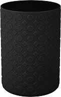 Стакан для ванной комнаты Plast Team коллекция BLACK, 78х78х112 (PT5024)