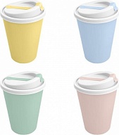 Стакан Sugar&Spice коллекция Honey, с клапаном, для напитков, 0,425л, 88х88х127 (SE1131)