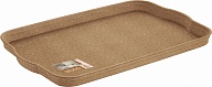 Поднос Sugar&Spice коллекция Wood, с ручками, пластиковый, 320х210х20 (SE1125)