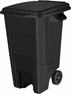 Бак для мусора Фристайл с крышкой на колесах 100 л (PP)