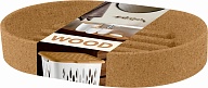 Мыльница Keeplex коллекция Wood, 120х83х20 (KL5006)