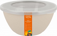Миска для смешивания Корица с крышкой 2,6л