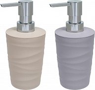 Дозатор для жидкого мыла Keeplex коллекция Wave, хромированная помпа, soft-touch, 85х77х172 (KL3301)